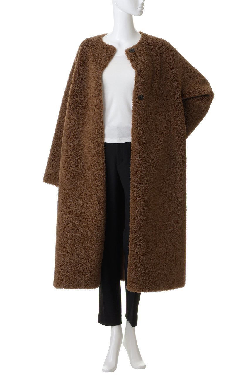 【リナージオ/LIGNAGGIO】のラム風 ボアタイプコート 人気、トレンドファッション・服の通販 founy(ファニー) ファッション Fashion レディースファッション Fashion for Women アウター Coat / Outerwear Collection コート・ロングコート・ピーコート Long Coats, Peacoats & More ショート Short, Short Length リュクス Luxury, Elegant, High-End, Chic ロング Long, Long-Length 新作・新入荷 New Arrivals / New In A/W・秋冬 Autumn/Winter other-7|ID: prp329100004763587 ipo3291000000034483454