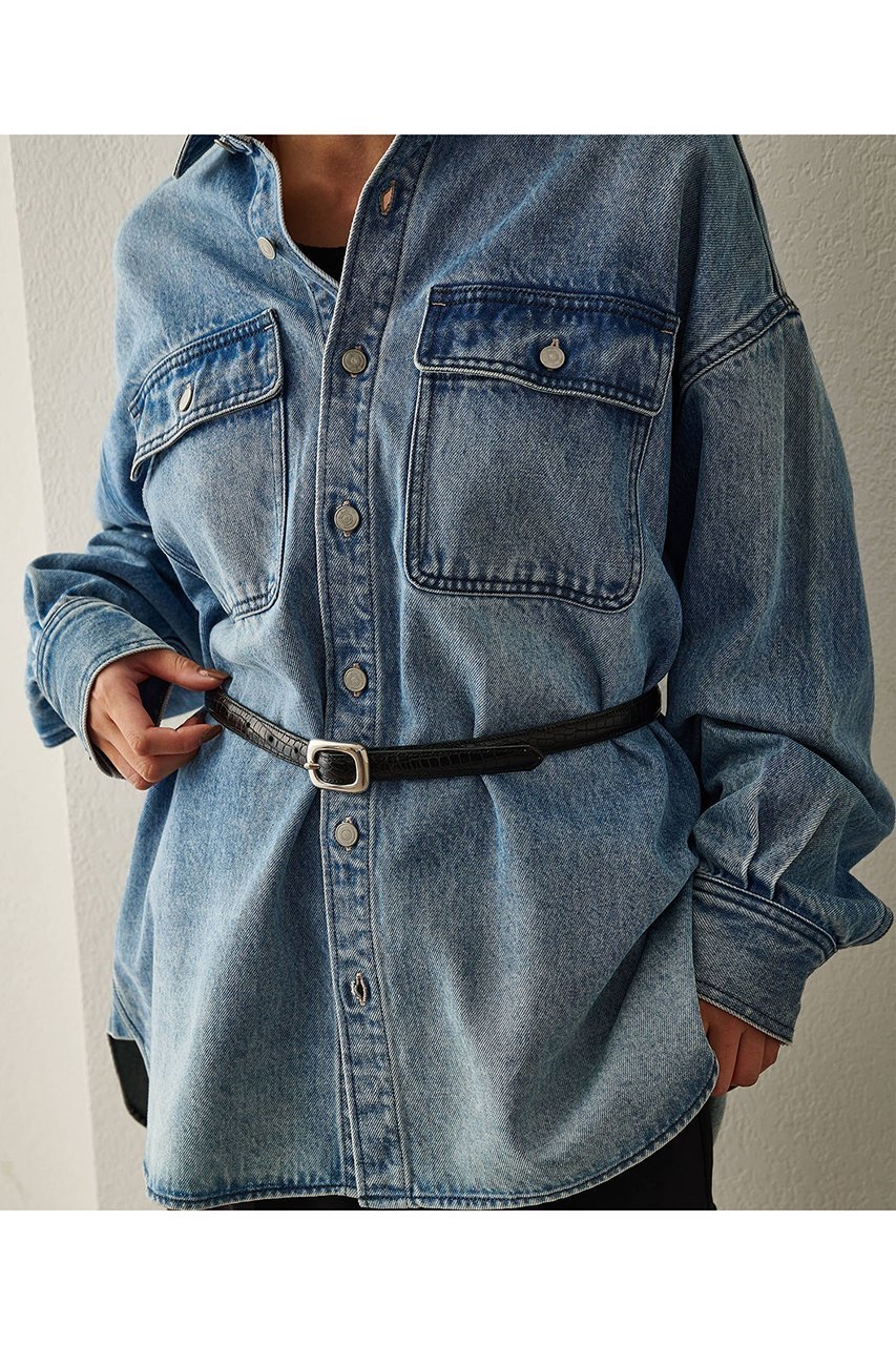 【ウィムガゼット/Whim Gazette】の【Hoaw.】型押しナローベルト 人気、トレンドファッション・服の通販 founy(ファニー) ファッション Fashion レディースファッション Fashion for Women ベルト&ウエストマーク Belts & Waist Accessories アクセサリー Fashion Accessories クロコ Crocodile, Croc Embossed シューズ Shoes, Footwear シルバー Silver, Metallic Silver ジャケット Jacket, Outerwear スクエア Square, Square Shape スマート Smart, Elegant なめらか Smooth, Silky Texture おすすめ Recommended / Our Picks エレガント 上品 Elegant 新作・新入荷 New Arrivals / New In other-2|ID: prp329100004763589 ipo3291000000034483466