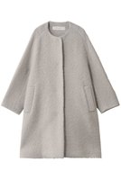 【プレインピープル/PLAIN PEOPLE】のループインレイノーカラーコート 人気、トレンドファッション・服の通販 founy(ファニー) ファッション Fashion レディースファッション Fashion for Women アウター Coat / Outerwear Collection コート・ロングコート・ピーコート Long Coats, Peacoats & More カッティング Cutting Detail フォルム Silhouette, Form ロング Long, Long-Length 新作・新入荷 New Arrivals / New In |ID:prp329100004763591