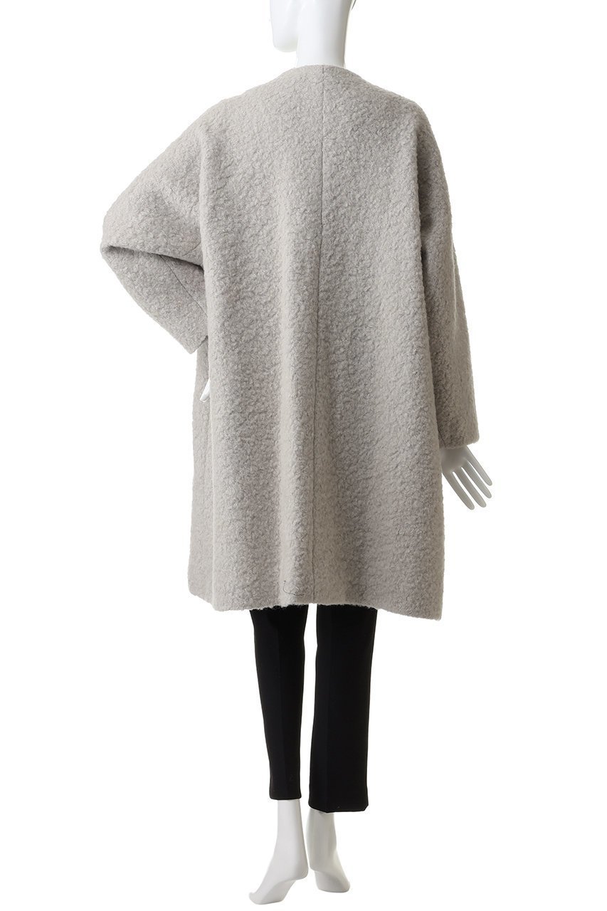 【プレインピープル/PLAIN PEOPLE】のループインレイノーカラーコート 人気、トレンドファッション・服の通販 founy(ファニー) 　ファッション　Fashion　レディースファッション　Fashion for Women　アウター　Coat / Outerwear Collection　コート・ロングコート・ピーコート　Long Coats, Peacoats & More　カッティング　Cutting Detail　フォルム　Silhouette, Form　ロング　Long, Long-Length　新作・新入荷　New Arrivals / New In　other-4|ID: prp329100004763591 ipo3291000000034483487