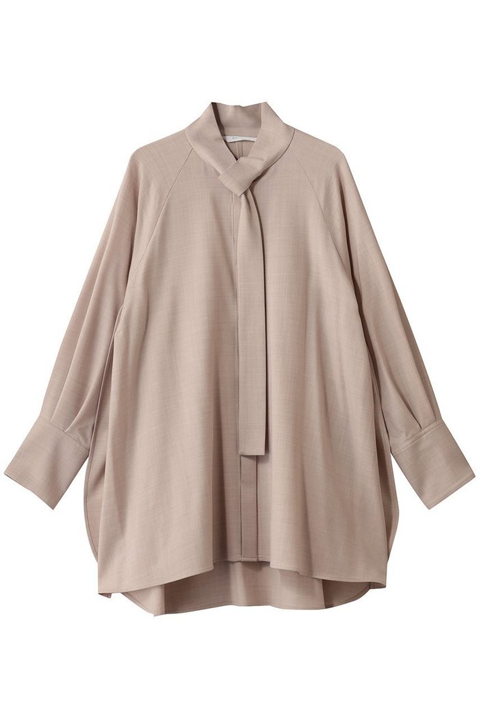 【プレインピープル/PLAIN PEOPLE】のフレックスウールサキソニーボウタイブラウス インテリア・キッズ・メンズ・レディースファッション・服の通販 founy(ファニー) https://founy.com/ ファッション Fashion レディースファッション Fashion for Women トップス・カットソー Cut & Sew Tops シャツ・ブラウス・オフィスカジュアル Elegant Blouses & Button-Ups スリーブ Sleeve, Long Sleeve / Short Sleeve ドレープ Drape, Draping Fabric ビジネス 仕事 通勤 Business / Work / Commuting ロング Long, Long-Length エレガント 上品 Elegant 新作・新入荷 New Arrivals / New In |ID: prp329100004763595 ipo3291000000034483519