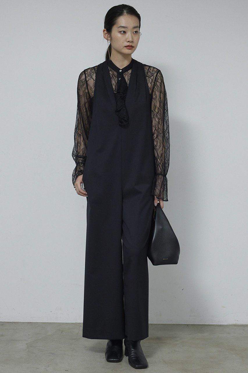 【ガリャルダガランテ/GALLARDAGALANTE】のシアーレースフリルブラウス 人気、トレンドファッション・服の通販 founy(ファニー) ファッション Fashion レディースファッション Fashion for Women トップス・カットソー Cut & Sew Tops シャツ・ブラウス・オフィスカジュアル Elegant Blouses & Button-Ups オケージョン Occasion Wear スリーブ Sleeve, Long Sleeve / Short Sleeve フリル Frill, Ruffle レース Lace, Lace Fabric ロング Long, Long-Length 新作・新入荷 New Arrivals / New In other-2|ID: prp329100004763598 ipo3291000000034483543