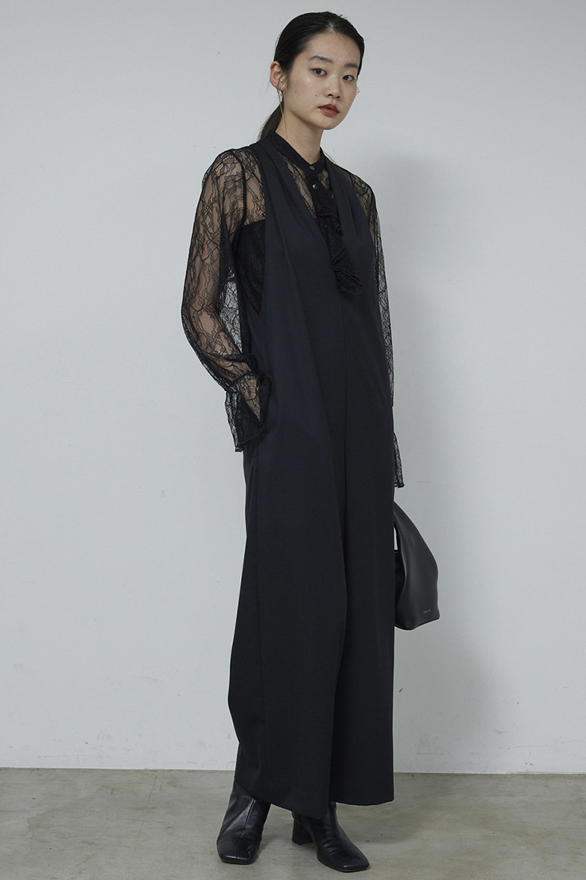 【ガリャルダガランテ/GALLARDAGALANTE】のシアーレースフリルブラウス 人気、トレンドファッション・服の通販 founy(ファニー) ファッション Fashion レディースファッション Fashion for Women トップス・カットソー Cut & Sew Tops シャツ・ブラウス・オフィスカジュアル Elegant Blouses & Button-Ups オケージョン Occasion Wear スリーブ Sleeve, Long Sleeve / Short Sleeve フリル Frill, Ruffle レース Lace, Lace Fabric ロング Long, Long-Length 新作・新入荷 New Arrivals / New In other-3|ID: prp329100004763598 ipo3291000000034483545