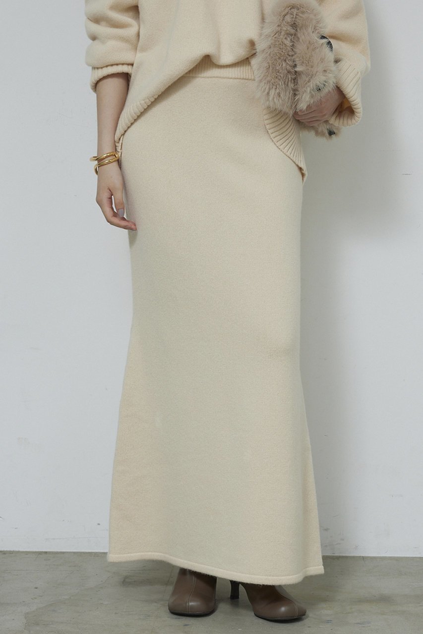 【ガリャルダガランテ/GALLARDAGALANTE】の【セットアップ対応】メリノウールニットスカート インテリア・キッズ・メンズ・レディースファッション・服の通販 founy(ファニー) ファッション Fashion レディースファッション Fashion for Women セットアップ Matching Sets スカート・ミニ/ミディ/マキシ Skirts / Mini, Midi & Maxi Skirts スカート Skirts ロングスカート Long Skirts / Maxi & Midi Skirts シンプル Simple, Minimal セットアップ Set-Up, Coordinated Outfit トレンド Trend, Trending Now ロング Long, Long-Length 新作・新入荷 New Arrivals / New In ベージュ|ID: prp329100004763600 ipo3291000000034483557