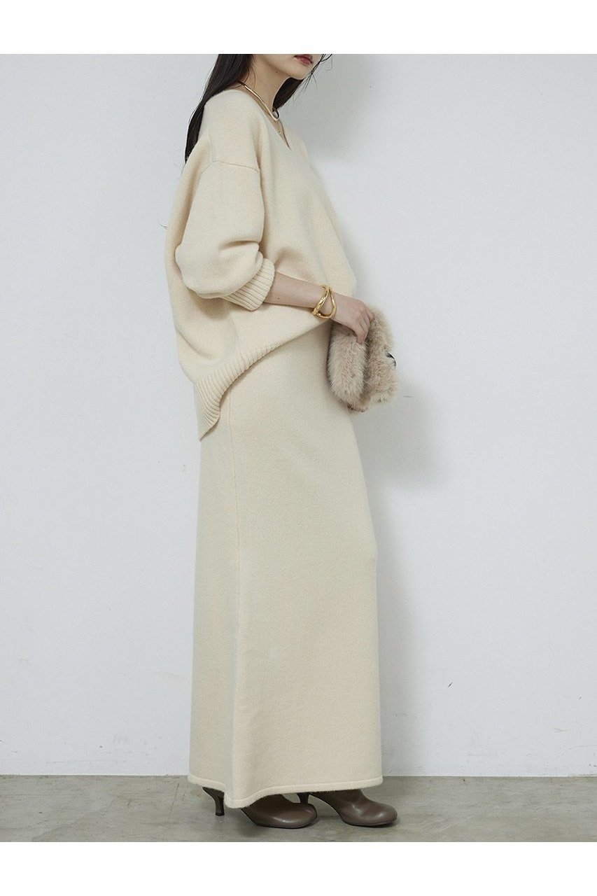 【ガリャルダガランテ/GALLARDAGALANTE】の【セットアップ対応】メリノウールニットスカート 人気、トレンドファッション・服の通販 founy(ファニー) ファッション Fashion レディースファッション Fashion for Women セットアップ Matching Sets スカート・ミニ/ミディ/マキシ Skirts / Mini, Midi & Maxi Skirts スカート Skirts ロングスカート Long Skirts / Maxi & Midi Skirts シンプル Simple, Minimal セットアップ Set-Up, Coordinated Outfit トレンド Trend, Trending Now ロング Long, Long-Length 新作・新入荷 New Arrivals / New In other-3|ID: prp329100004763600 ipo3291000000034483562