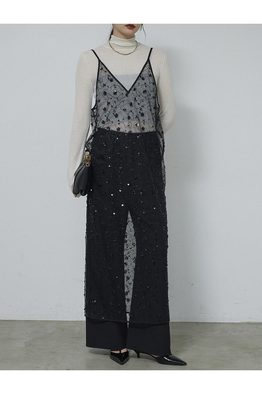 【ガリャルダガランテ/GALLARDAGALANTE】のビジューシアーキャミワンピース 人気、トレンドファッション・服の通販 founy(ファニー) ファッション Fashion レディースファッション Fashion for Women ワンピース Dresses キャミソールワンピース Camisole Dresses チュニック Tunic Tops & Dresses キャミソール Camisole, Spaghetti Strap Top シアー Sheer, See-Through チュニック Tunic, Long Top ビジュー Bijou, Jewel-like Accent ロング Long, Long-Length 新作・新入荷 New Arrivals / New In other-1|ID: prp329100004763605 ipo3291000000034483600