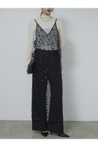 【ガリャルダガランテ/GALLARDAGALANTE】のビジューシアーキャミワンピース 人気、トレンドファッション・服の通販 founy(ファニー) ファッション Fashion レディースファッション Fashion for Women ワンピース Dresses キャミソールワンピース Camisole Dresses チュニック Tunic Tops & Dresses キャミソール Camisole, Spaghetti Strap Top シアー Sheer, See-Through チュニック Tunic, Long Top ビジュー Bijou, Jewel-like Accent ロング Long, Long-Length 新作・新入荷 New Arrivals / New In thumbnail ブラック|ID: prp329100004763605 ipo3291000000034483601