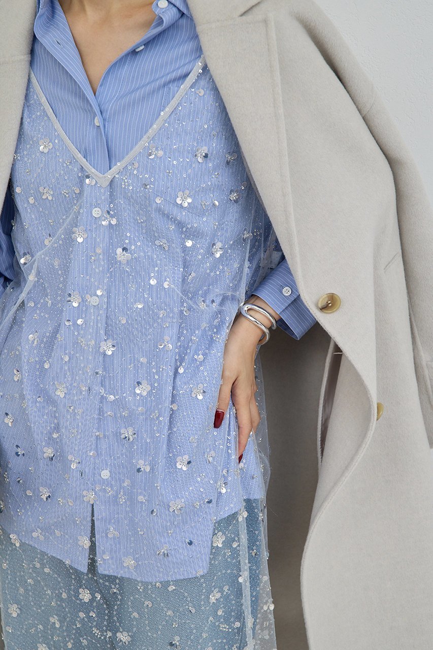 【ガリャルダガランテ/GALLARDAGALANTE】のビジューシアーキャミワンピース 人気、トレンドファッション・服の通販 founy(ファニー) ファッション Fashion レディースファッション Fashion for Women ワンピース Dresses キャミソールワンピース Camisole Dresses チュニック Tunic Tops & Dresses キャミソール Camisole, Spaghetti Strap Top シアー Sheer, See-Through チュニック Tunic, Long Top ビジュー Bijou, Jewel-like Accent ロング Long, Long-Length 新作・新入荷 New Arrivals / New In other-2|ID: prp329100004763605 ipo3291000000034483603