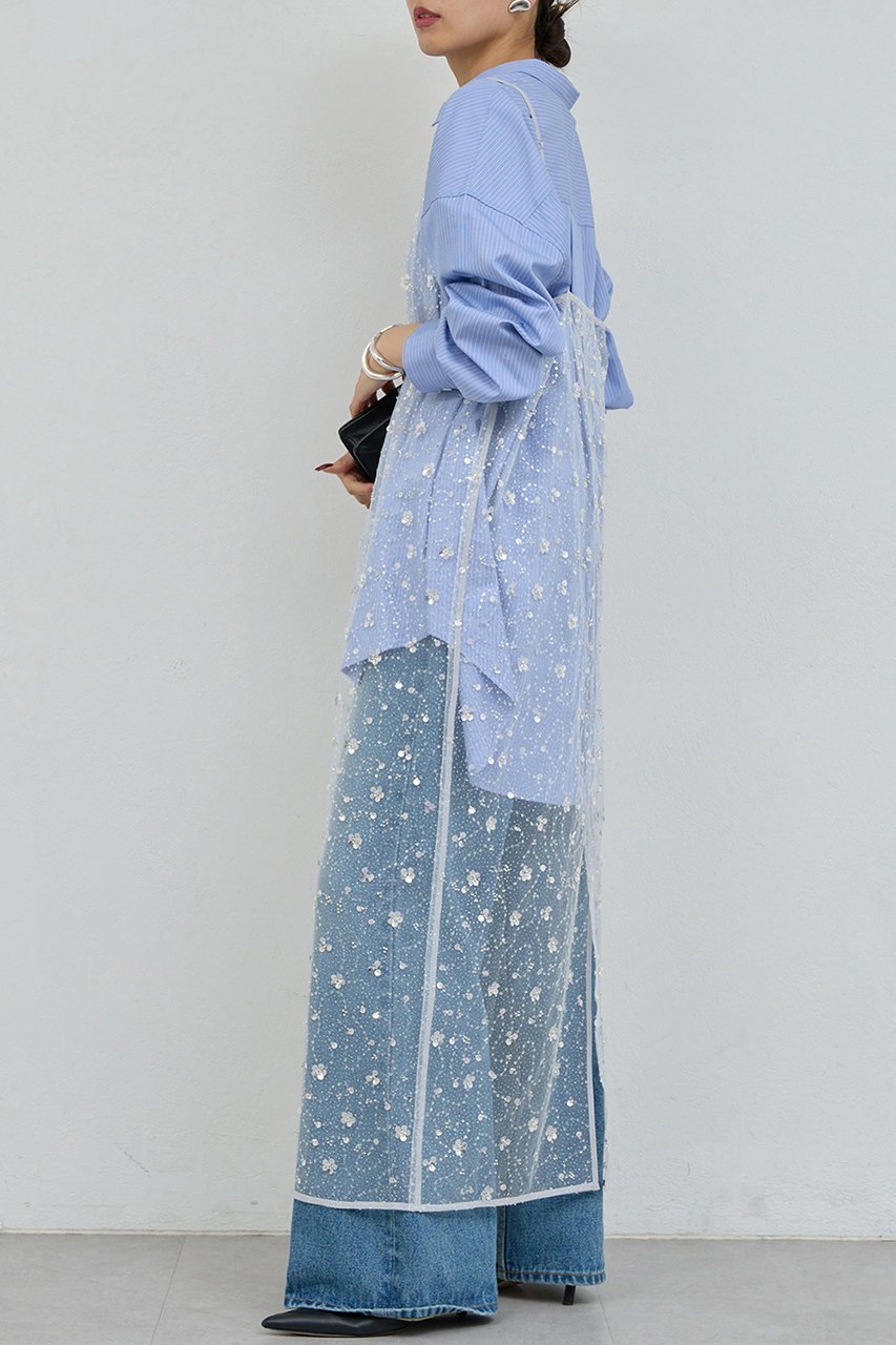 【ガリャルダガランテ/GALLARDAGALANTE】のビジューシアーキャミワンピース 人気、トレンドファッション・服の通販 founy(ファニー) ファッション Fashion レディースファッション Fashion for Women ワンピース Dresses キャミソールワンピース Camisole Dresses チュニック Tunic Tops & Dresses キャミソール Camisole, Spaghetti Strap Top シアー Sheer, See-Through チュニック Tunic, Long Top ビジュー Bijou, Jewel-like Accent ロング Long, Long-Length 新作・新入荷 New Arrivals / New In other-4|ID: prp329100004763605 ipo3291000000034483605