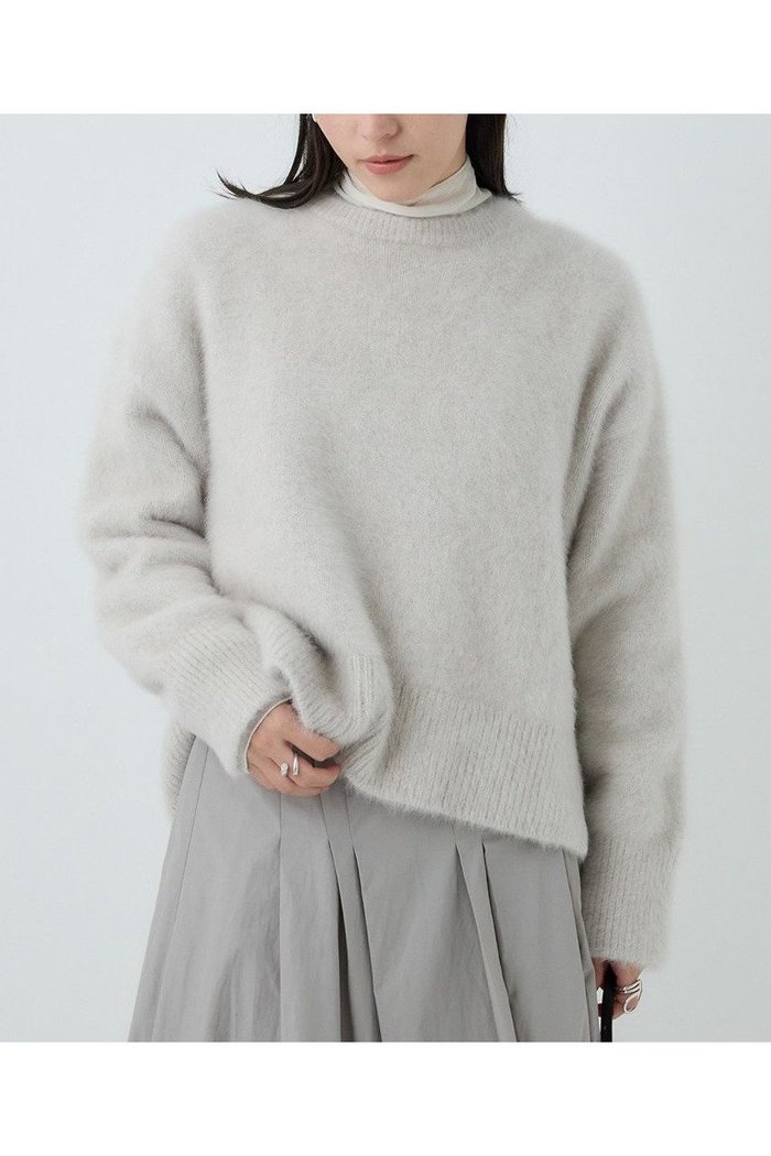 【カオス/Chaos】のブルーフォックスクルーニット インテリア・キッズ・メンズ・レディースファッション・服の通販 founy(ファニー) https://founy.com/ ファッション Fashion レディースファッション Fashion for Women トップス・カットソー Cut & Sew Tops ニット Knit Tops & Sweaters カジュアルプルオーバー・ニットトップス Pullovers & Knit Tops / Casual Pullovers シンプル Simple, Minimal バランス Balance, Style Balance 再入荷 Restock / Back in Stock 冬 Winter / This Winter 夏 Summer |ID: prp329100004763612 ipo3291000000034483655