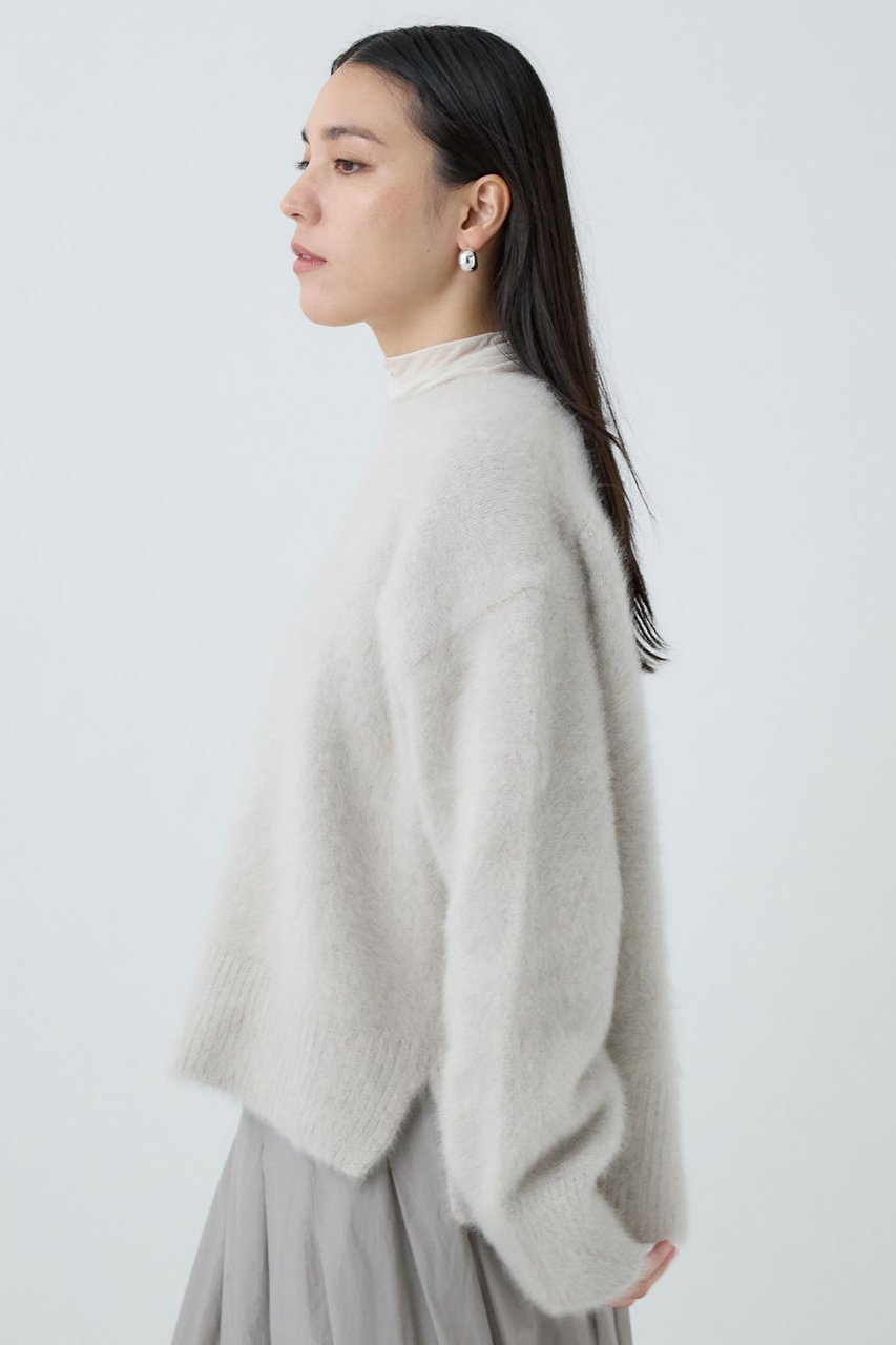 【カオス/Chaos】のブルーフォックスクルーニット 人気、トレンドファッション・服の通販 founy(ファニー) ファッション Fashion レディースファッション Fashion for Women トップス・カットソー Cut & Sew Tops ニット Knit Tops & Sweaters カジュアルプルオーバー・ニットトップス Pullovers & Knit Tops / Casual Pullovers シンプル Simple, Minimal バランス Balance, Style Balance 冬 Winter / This Winter 夏 Summer 新作・新入荷 New Arrivals / New In other-6|ID: prp329100004763612 ipo3291000000034483660