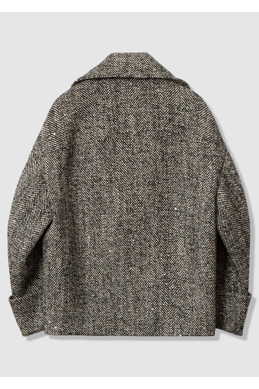 【アルアバイル/allureville】のBONOTTOスパンコールショートコート 人気、トレンドファッション・服の通販 founy(ファニー) ファッション Fashion レディースファッション Fashion for Women アウター Coat / Outerwear Collection コート・ロングコート・ピーコート Long Coats, Peacoats & More エレガント 上品 Elegant カッティング Cutting Detail ショート Short, Short Length シルバー Silver, Metallic Silver スパンコール Sequins, Sequin Embellishment スペシャル Special, Limited Edition バランス Balance, Style Balance フォルム Silhouette, Form ラグジュアリー Luxury, Elegant 冬 Winter / This Winter 新作・新入荷 New Arrivals / New In other-2|ID: prp329100004763615 ipo3291000000034483674