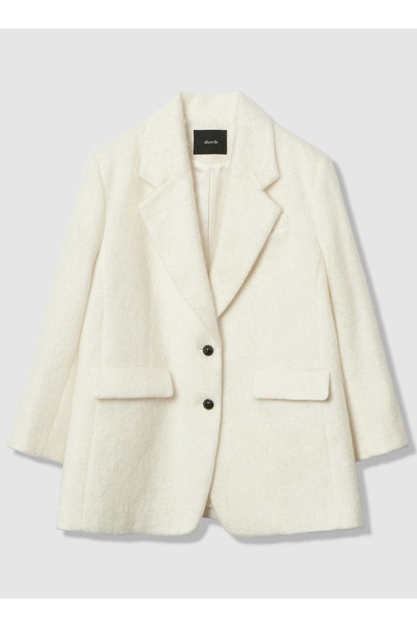 【アルアバイル/allureville】のシャギーハーフコート 人気、トレンドファッション・服の通販 founy(ファニー) 　ファッション　Fashion　レディースファッション　Fashion for Women　アウター　Coat / Outerwear Collection　コート・ロングコート・ピーコート　Long Coats, Peacoats & More　ショート　Short, Short Length　ジャケット　Jacket, Outerwear　デニム　Denim, Jeans Material　ハーフ　Half, Half-Length　バランス　Balance, Style Balance　フォルム　Silhouette, Form　新作・新入荷　New Arrivals / New In　 other-1|ID: prp329100004763617 ipo3291000000034483686