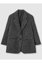 【アルアバイル/allureville】のシャギーハーフコート 人気、トレンドファッション・服の通販 founy(ファニー) ファッション Fashion レディースファッション Fashion for Women アウター Coat / Outerwear Collection コート・ロングコート・ピーコート Long Coats, Peacoats & More ショート Short, Short Length ジャケット Jacket, Outerwear デニム Denim, Jeans Material ハーフ Half, Half-Length バランス Balance, Style Balance フォルム Silhouette, Form 新作・新入荷 New Arrivals / New In thumbnail チャコールグレー|ID: prp329100004763617 ipo3291000000034483688