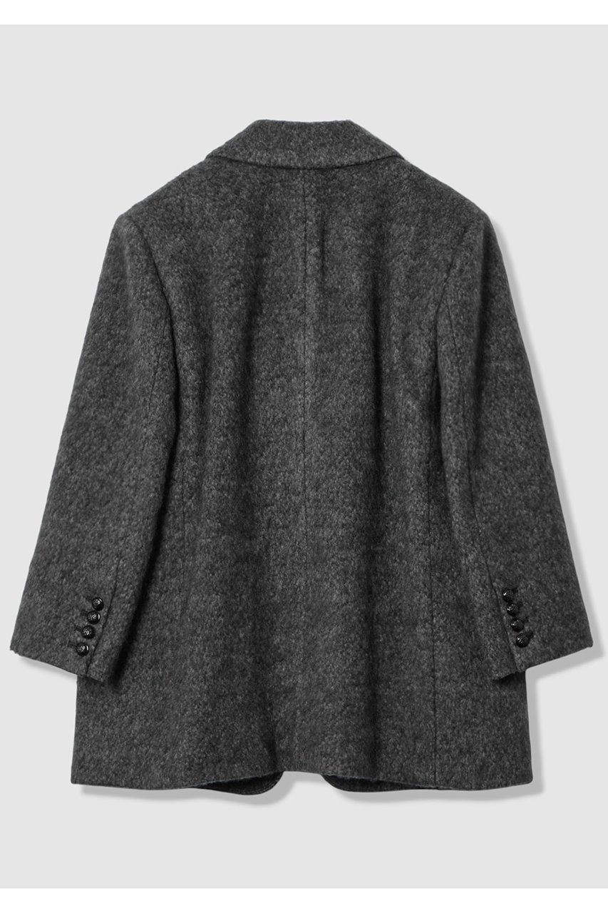 【アルアバイル/allureville】のシャギーハーフコート 人気、トレンドファッション・服の通販 founy(ファニー) 　ファッション　Fashion　レディースファッション　Fashion for Women　アウター　Coat / Outerwear Collection　コート・ロングコート・ピーコート　Long Coats, Peacoats & More　ショート　Short, Short Length　ジャケット　Jacket, Outerwear　デニム　Denim, Jeans Material　ハーフ　Half, Half-Length　バランス　Balance, Style Balance　フォルム　Silhouette, Form　新作・新入荷　New Arrivals / New In　other-2|ID: prp329100004763617 ipo3291000000034483689