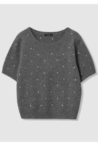 【アルアバイル/allureville】のエンブロイダリードットプルオーバー 人気、トレンドファッション・服の通販 founy(ファニー) ファッション Fashion レディースファッション Fashion for Women トップス・カットソー Cut & Sew Tops ニット Knit Tops & Sweaters カジュアルプルオーバー・ニットトップス Pullovers & Knit Tops / Casual Pullovers アンサンブル Ensemble Set コンパクト Compact, Small Size ドット Polka Dot, Dot Pattern フォルム Silhouette, Form リュクス Luxury, Elegant, High-End, Chic ワイド Wide, Wide Fit エレガント 上品 Elegant 新作・新入荷 New Arrivals / New In thumbnail グレー|ID: prp329100004763619 ipo3291000000034483700