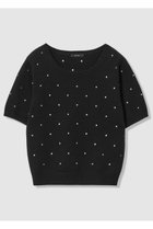 【アルアバイル/allureville】のエンブロイダリードットプルオーバー 人気、トレンドファッション・服の通販 founy(ファニー) ファッション Fashion レディースファッション Fashion for Women トップス・カットソー Cut & Sew Tops ニット Knit Tops & Sweaters カジュアルプルオーバー・ニットトップス Pullovers & Knit Tops / Casual Pullovers アンサンブル Ensemble Set コンパクト Compact, Small Size ドット Polka Dot, Dot Pattern フォルム Silhouette, Form リュクス Luxury, Elegant, High-End, Chic ワイド Wide, Wide Fit エレガント 上品 Elegant 新作・新入荷 New Arrivals / New In thumbnail ブラック|ID: prp329100004763619 ipo3291000000034483701