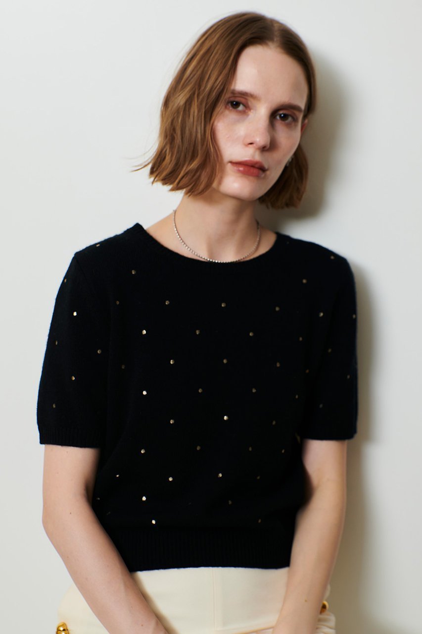 【アルアバイル/allureville】のエンブロイダリードットプルオーバー 人気、トレンドファッション・服の通販 founy(ファニー) ファッション Fashion レディースファッション Fashion for Women トップス・カットソー Cut & Sew Tops ニット Knit Tops & Sweaters カジュアルプルオーバー・ニットトップス Pullovers & Knit Tops / Casual Pullovers アンサンブル Ensemble Set コンパクト Compact, Small Size ドット Polka Dot, Dot Pattern フォルム Silhouette, Form リュクス Luxury, Elegant, High-End, Chic ワイド Wide, Wide Fit エレガント 上品 Elegant 新作・新入荷 New Arrivals / New In other-7|ID: prp329100004763619 ipo3291000000034483712