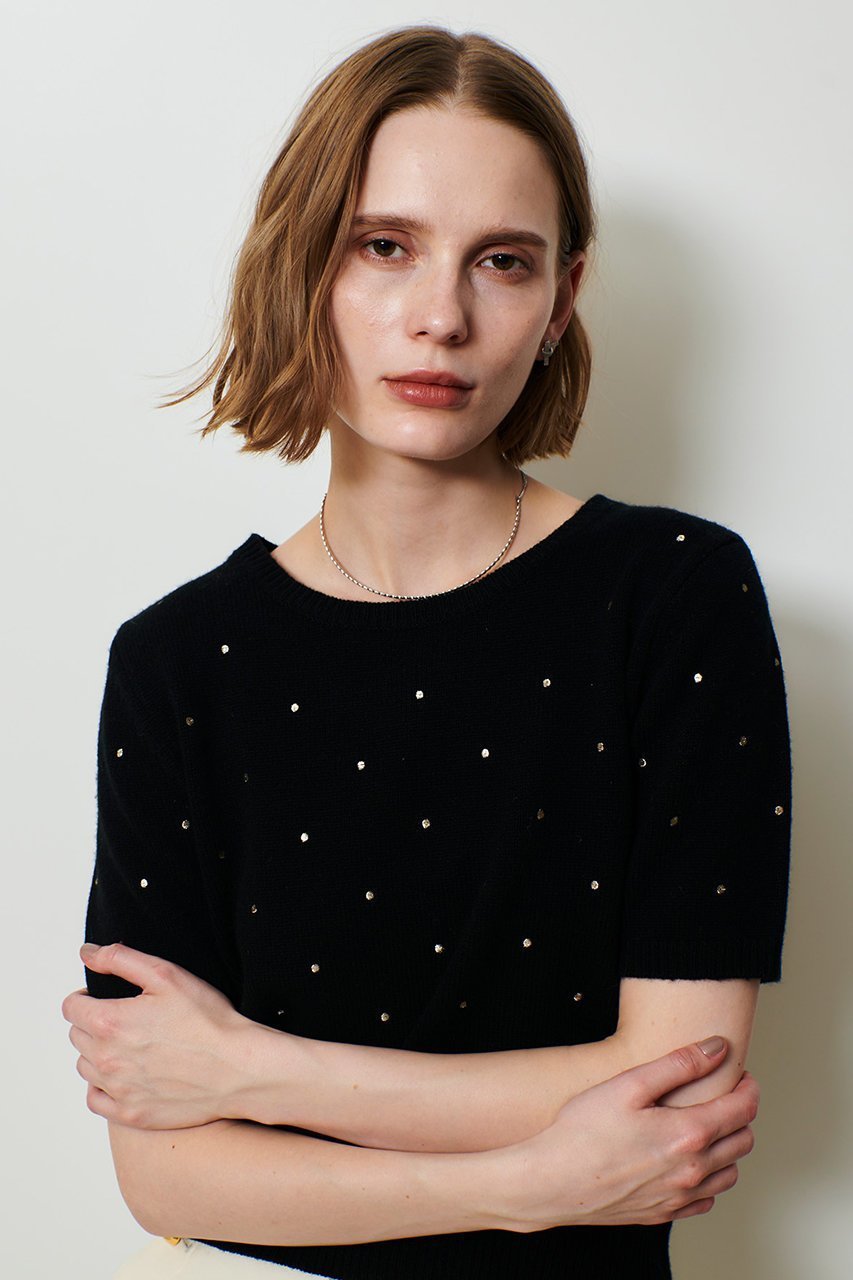 【アルアバイル/allureville】のエンブロイダリードットプルオーバー 人気、トレンドファッション・服の通販 founy(ファニー) ファッション Fashion レディースファッション Fashion for Women トップス・カットソー Cut & Sew Tops ニット Knit Tops & Sweaters カジュアルプルオーバー・ニットトップス Pullovers & Knit Tops / Casual Pullovers アンサンブル Ensemble Set コンパクト Compact, Small Size ドット Polka Dot, Dot Pattern フォルム Silhouette, Form リュクス Luxury, Elegant, High-End, Chic ワイド Wide, Wide Fit エレガント 上品 Elegant 新作・新入荷 New Arrivals / New In other-8|ID: prp329100004763619 ipo3291000000034483714