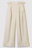 【アルアバイル/allureville】のウールサテンハイウェストパンツ 人気、トレンドファッション・服の通販 founy(ファニー) ファッション Fashion レディースファッション Fashion for Women パンツ Pants & Trousers おすすめ Recommended / Our Picks ビッグ Big, Oversized フロント Front, Front Design ボトム Bottoms, Lower Wear 新作・新入荷 New Arrivals / New In |ID:prp329100004763625