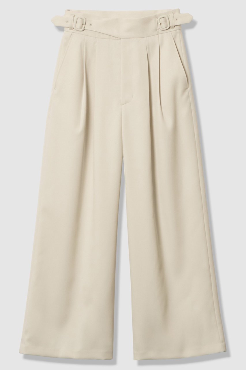 【アルアバイル/allureville】のウールサテンハイウェストパンツ 人気、トレンドファッション・服の通販 founy(ファニー) ファッション Fashion レディースファッション Fashion for Women パンツ Pants & Trousers おすすめ Recommended / Our Picks ビッグ Big, Oversized フロント Front, Front Design ボトム Bottoms, Lower Wear 新作・新入荷 New Arrivals / New In other-1|ID: prp329100004763625 ipo3291000000034483742