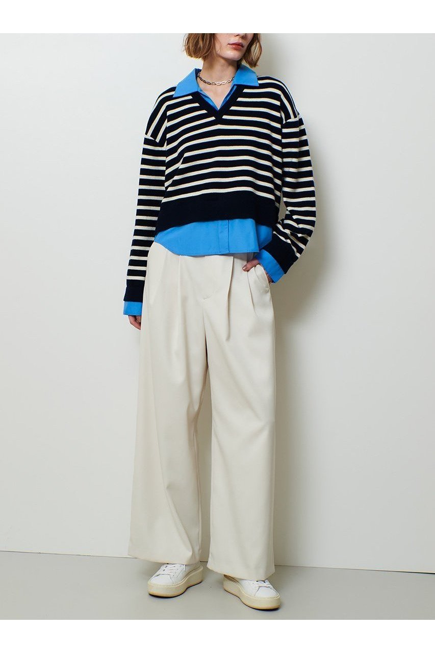 【アルアバイル/allureville】のウールサテンハイウェストパンツ 人気、トレンドファッション・服の通販 founy(ファニー) ファッション Fashion レディースファッション Fashion for Women パンツ Pants & Trousers おすすめ Recommended / Our Picks ビッグ Big, Oversized フロント Front, Front Design ボトム Bottoms, Lower Wear 新作・新入荷 New Arrivals / New In other-7|ID: prp329100004763625 ipo3291000000034483753