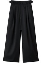 【アルアバイル/allureville】のウールサテンハイウェストパンツ 人気、トレンドファッション・服の通販 founy(ファニー) ファッション Fashion レディースファッション Fashion for Women パンツ Pants & Trousers おすすめ Recommended / Our Picks ビッグ Big, Oversized フロント Front, Front Design ボトム Bottoms, Lower Wear thumbnail ブラック|ID: prp329100004763625 ipo3291000000034628193