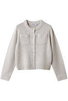 【アルアバイル/allureville】の【Loulou Willoughby】GRAINYラメカーディガン ホワイト系|ID: prp329100004763627 ipo3291000000034605007