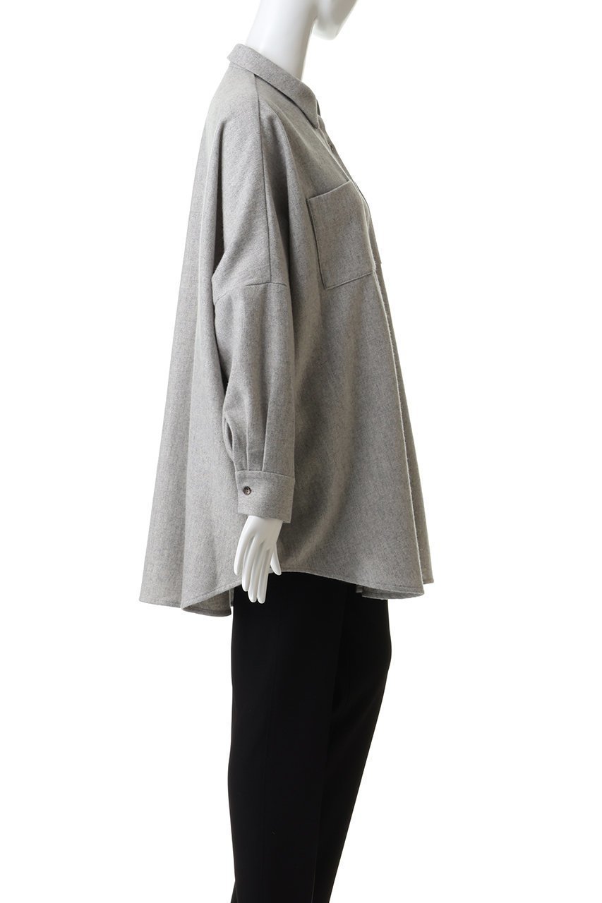 【ミズイロ インド/mizuiro ind】のwide shirt with pockets シャツ 人気、トレンドファッション・服の通販 founy(ファニー) ファッション Fashion レディースファッション Fashion for Women トップス・カットソー Cut & Sew Tops シャツ・ブラウス・オフィスカジュアル Elegant Blouses & Button-Ups ストレッチ Stretch, Stretchy Fabric スリーブ Sleeve, Long Sleeve / Short Sleeve タートルネック Turtleneck, High Neck ポケット Pocket, Pocket Detail ロング Long, Long-Length ワイド Wide, Wide Fit 今季 This Season, Current Season 新作・新入荷 New Arrivals / New In other-3|ID: prp329100004763629 ipo3291000000034483772