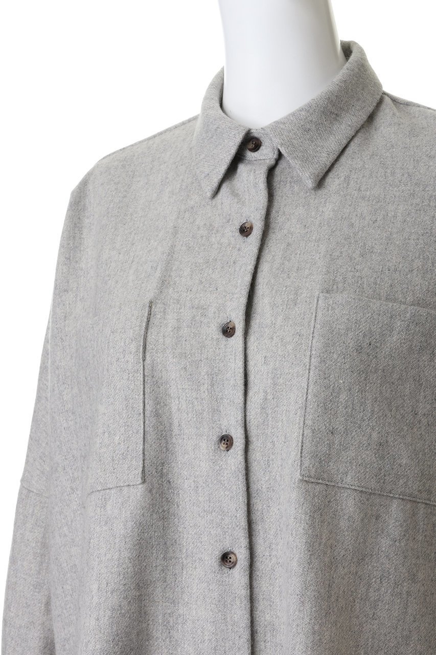 【ミズイロ インド/mizuiro ind】のwide shirt with pockets シャツ 人気、トレンドファッション・服の通販 founy(ファニー) ファッション Fashion レディースファッション Fashion for Women トップス・カットソー Cut & Sew Tops シャツ・ブラウス・オフィスカジュアル Elegant Blouses & Button-Ups ストレッチ Stretch, Stretchy Fabric スリーブ Sleeve, Long Sleeve / Short Sleeve タートルネック Turtleneck, High Neck ポケット Pocket, Pocket Detail ロング Long, Long-Length ワイド Wide, Wide Fit 今季 This Season, Current Season 新作・新入荷 New Arrivals / New In other-5|ID: prp329100004763629 ipo3291000000034483776