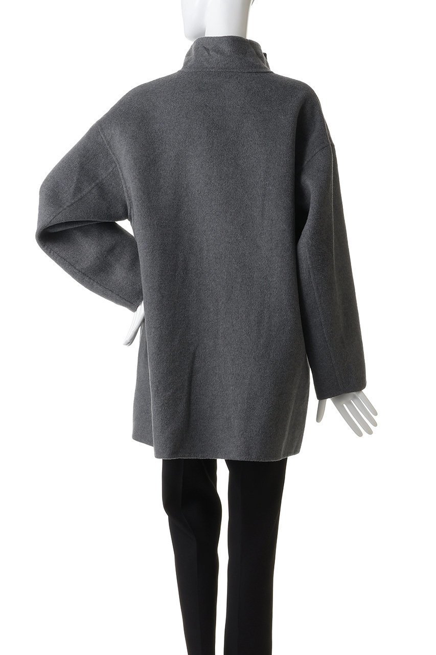 【ミディウミソリッド/MIDIUMISOLID】のstand rever coat コート 人気、トレンドファッション・服の通販 founy(ファニー) 　ファッション　Fashion　レディースファッション　Fashion for Women　アウター　Coat / Outerwear Collection　コート・ロングコート・ピーコート　Long Coats, Peacoats & More　インナー　Innerwear　ショート　Short, Short Length　スタンド　Stand Collar, Upright Stand　新作・新入荷　New Arrivals / New In　other-4|ID: prp329100004763630 ipo3291000000034483783