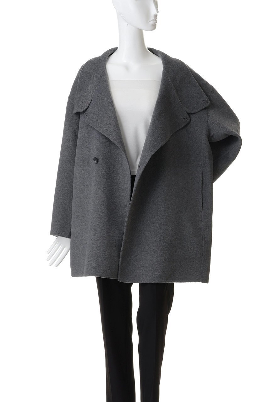 【ミディウミソリッド/MIDIUMISOLID】のstand rever coat コート 人気、トレンドファッション・服の通販 founy(ファニー) 　ファッション　Fashion　レディースファッション　Fashion for Women　アウター　Coat / Outerwear Collection　コート・ロングコート・ピーコート　Long Coats, Peacoats & More　インナー　Innerwear　ショート　Short, Short Length　スタンド　Stand Collar, Upright Stand　新作・新入荷　New Arrivals / New In　other-7|ID: prp329100004763630 ipo3291000000034483789