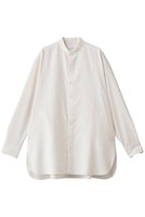 【ミディウミソリッド/MIDIUMISOLID】のband collar long shit シャツ 人気、トレンドファッション・服の通販 founy(ファニー) ファッション Fashion レディースファッション Fashion for Women トップス・カットソー Cut & Sew Tops シャツ・ブラウス・オフィスカジュアル Elegant Blouses & Button-Ups スリーブ Sleeve, Long Sleeve / Short Sleeve ロング Long, Long-Length エレガント 上品 Elegant 新作・新入荷 New Arrivals / New In 羽織 Haori, Light Jacket |ID:prp329100004763632