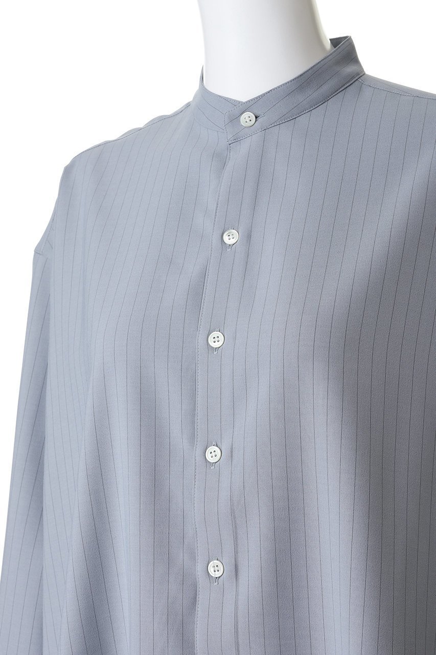 【ミディウミソリッド/MIDIUMISOLID】のband collar long shit シャツ 人気、トレンドファッション・服の通販 founy(ファニー) ファッション Fashion レディースファッション Fashion for Women トップス・カットソー Cut & Sew Tops シャツ・ブラウス・オフィスカジュアル Elegant Blouses & Button-Ups スリーブ Sleeve, Long Sleeve / Short Sleeve ロング Long, Long-Length エレガント 上品 Elegant 新作・新入荷 New Arrivals / New In 羽織 Haori, Light Jacket other-5|ID: prp329100004763632 ipo3291000000034483800