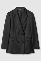 【アルアバイル/allureville】のバックタックダブルブレストジャケット 人気、トレンドファッション・服の通販 founy(ファニー) ファッション Fashion レディースファッション Fashion for Women アウター Coat / Outerwear Collection レディースジャケット・軽アウター Jackets 2025年 2025 2025-2026秋冬・A/W Autumn/Winter 2025–26 AW25–26 クール Cool, Chic コンパクト Compact, Small Size ジャケット Jacket, Outerwear デニム Denim, Jeans Material ドレス Dress, One-Piece フォルム Silhouette, Form フォーマル Formal, Dressy エレガント 上品 Elegant A/W・秋冬 Autumn/Winter thumbnail ブラック|ID: prp329100004763637 ipo3291000000034483828