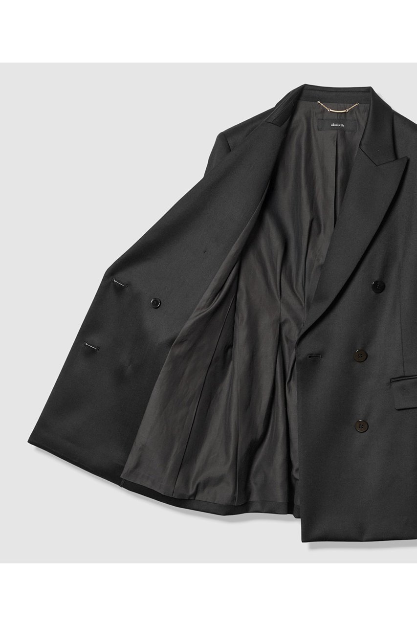 【アルアバイル/allureville】のバックタックダブルブレストジャケット 人気、トレンドファッション・服の通販 founy(ファニー) ファッション Fashion レディースファッション Fashion for Women アウター Coat / Outerwear Collection レディースジャケット・軽アウター Jackets 2025年 2025 2025-2026秋冬・A/W Autumn/Winter 2025–26 AW25–26 クール Cool, Chic コンパクト Compact, Small Size ジャケット Jacket, Outerwear デニム Denim, Jeans Material ドレス Dress, One-Piece フォルム Silhouette, Form フォーマル Formal, Dressy エレガント 上品 Elegant A/W・秋冬 Autumn/Winter other-7|ID: prp329100004763637 ipo3291000000034483836