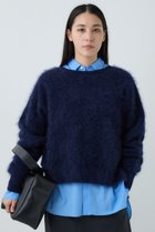 【カオス/Chaos】のショートロンデリアライトニット 人気、トレンドファッション・服の通販 founy(ファニー) ファッション Fashion レディースファッション Fashion for Women トップス・カットソー Cut & Sew Tops ニット Knit Tops & Sweaters カジュアルプルオーバー・ニットトップス Pullovers & Knit Tops / Casual Pullovers シンプル Simple, Minimal 新作・新入荷 New Arrivals / New In thumbnail ネイビー|ID: prp329100004763640 ipo3291000000034483883
