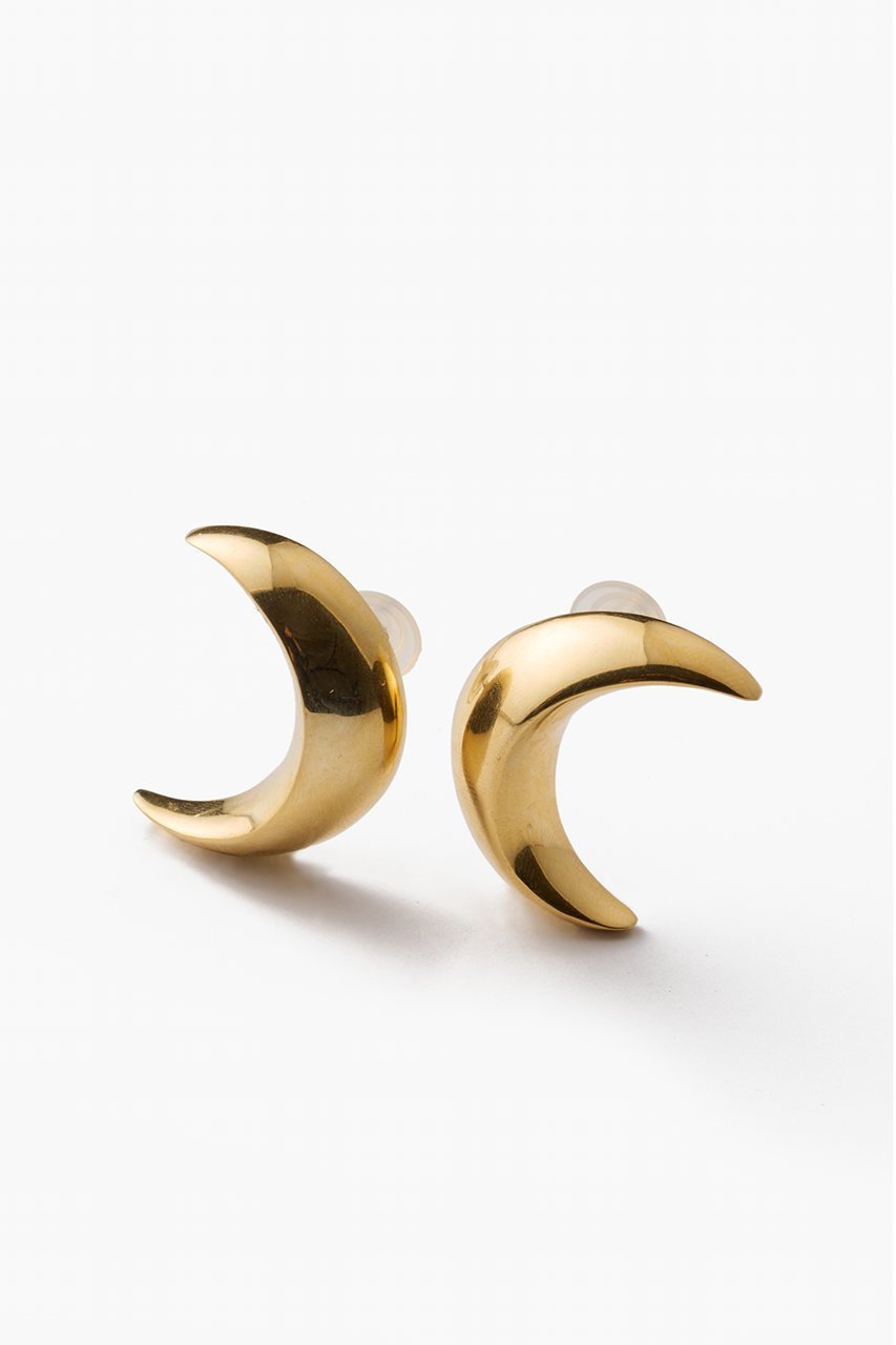 【エスケーパーズ アナザーワールド/ESCAPERS AN OTHER WORLD】の【SOPHIE BUHAI】Gold Moon ピアス 人気、トレンドファッション・服の通販 founy(ファニー) ファッション Fashion レディースファッション Fashion for Women ジュエリー Jewelry ファッションリング Fashion Rings イヤリング・フープ・ドロップタイプ Hoop, Drop & Clip Earrings イヤリング Earrings エレガント 上品 Elegant フォルム Silhouette, Form 再入荷 Restock / Back in Stock other-4|ID: prp329100004764637 ipo3291000000034494357