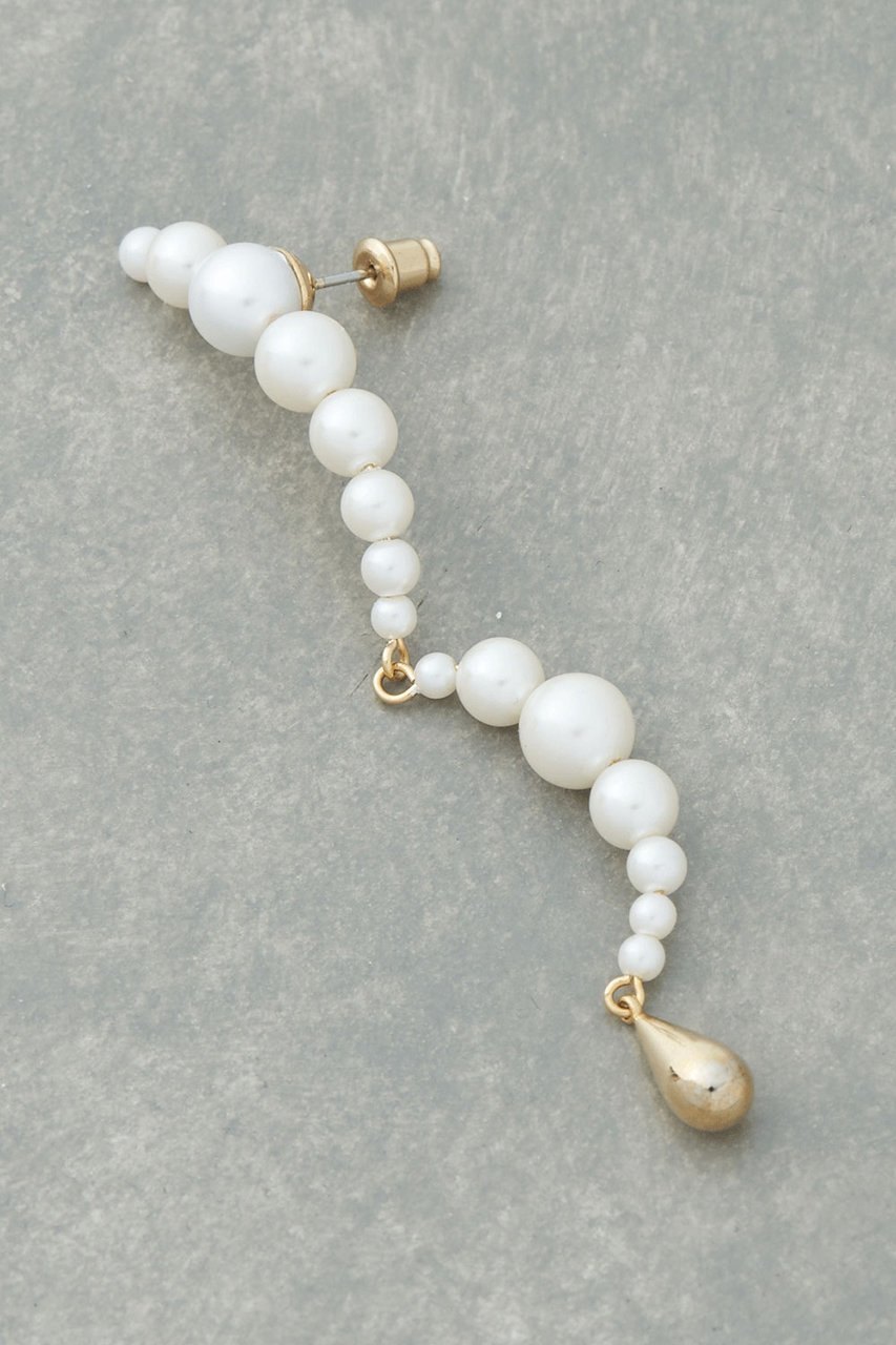 【ガリャルダガランテ/GALLARDAGALANTE】のラインパールシングルピアス 人気、トレンドファッション・服の通販 founy(ファニー) ファッション Fashion レディースファッション Fashion for Women ジュエリー Jewelry ファッションリング Fashion Rings イヤリング・フープ・ドロップタイプ Hoop, Drop & Clip Earrings イヤリング Earrings エレガント 上品 Elegant オケージョン Occasion Wear パール Pearl, Pearl Accent 新作・新入荷 New Arrivals / New In other-3|ID: prp329100004764645 ipo3291000000034494400