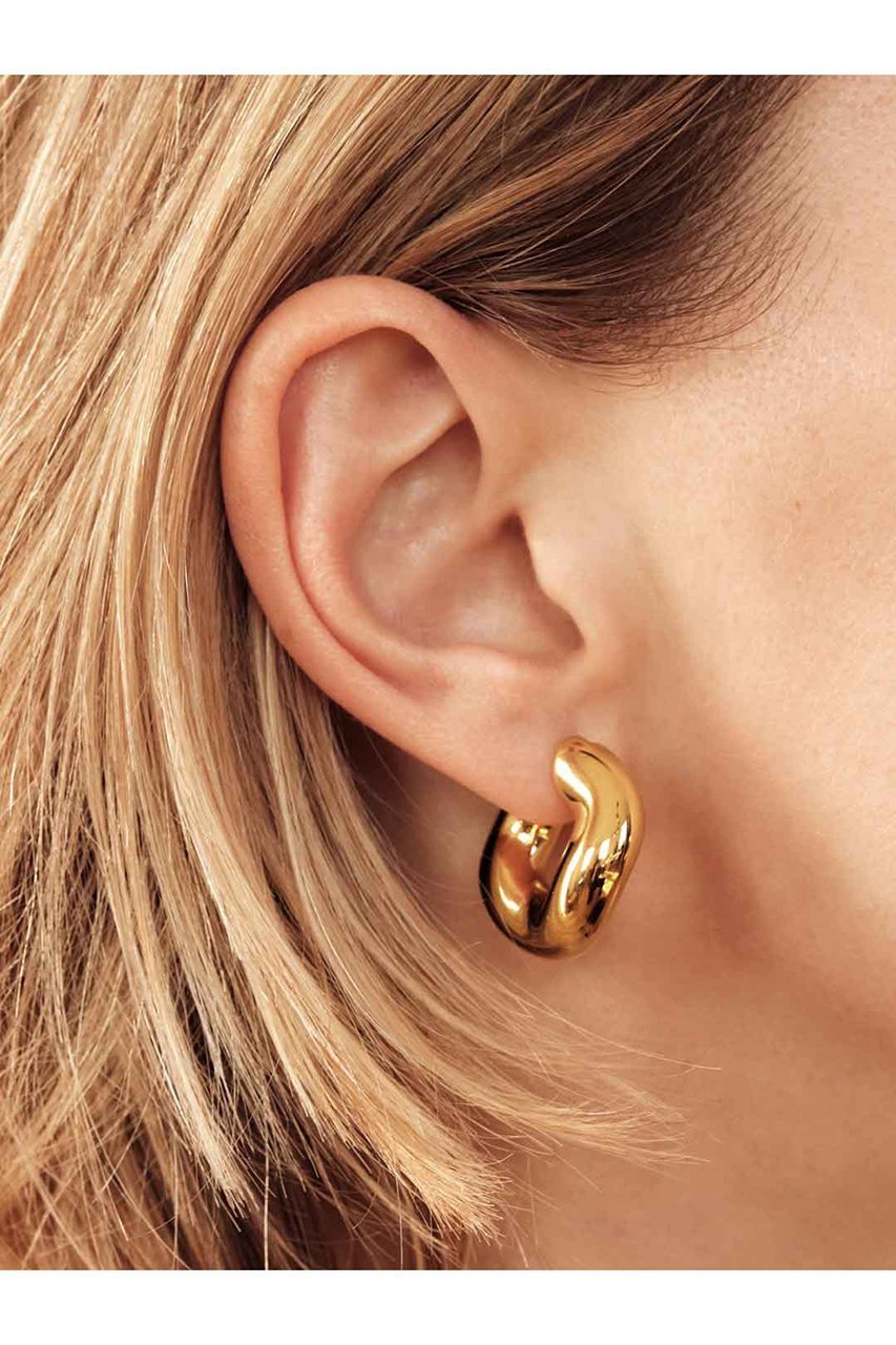 【エスケーパーズ アナザーワールド/ESCAPERS AN OTHER WORLD】の【Charlotte Chesnais】WAVE BLOW HOOPS ピアス 人気、トレンドファッション・服の通販 founy(ファニー) ファッション Fashion レディースファッション Fashion for Women ジュエリー Jewelry ファッションリング Fashion Rings イヤリング・フープ・ドロップタイプ Hoop, Drop & Clip Earrings イヤリング Earrings コレクション Collection, Seasonal Line フォルム Silhouette, Form モダン Modern, Contemporary 新作・新入荷 New Arrivals / New In other-2|ID: prp329100004764652 ipo3291000000034494435