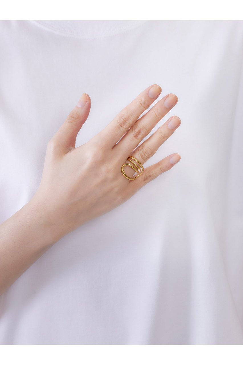 【エスケーパーズ アナザーワールド/ESCAPERS AN OTHER WORLD】の【Charlotte Chesnais】BAGUE PETIT ROUND TRIP リング 人気、トレンドファッション・服の通販 founy(ファニー) ファッション Fashion レディースファッション Fashion for Women ジュエリー Jewelry 小旅行 Short Trip other-2|ID: prp329100004764665 ipo3291000000034494509
