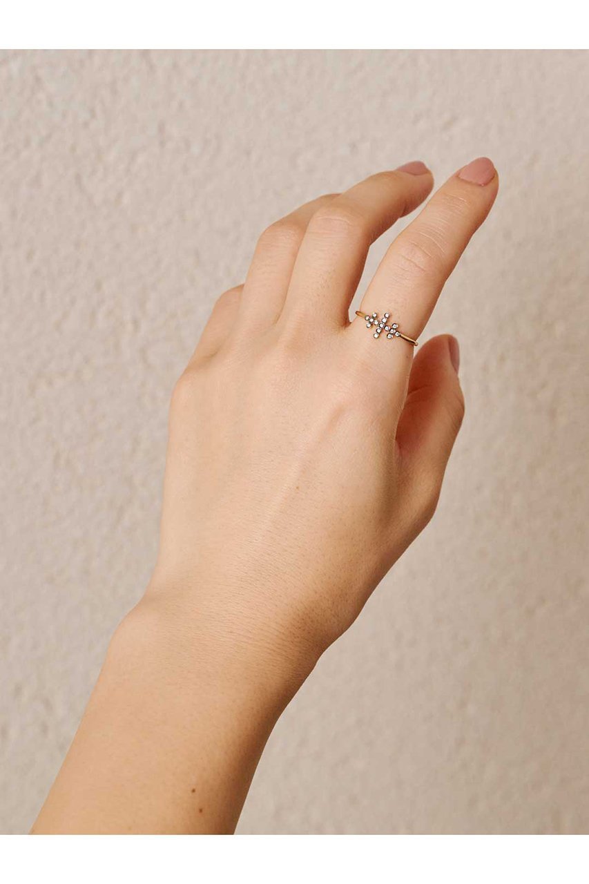 【エスケーパーズ アナザーワールド/ESCAPERS AN OTHER WORLD】の【YANNIS SERGAKIS】Three Lines Diamond リング 人気、トレンドファッション・服の通販 founy(ファニー) ファッション Fashion レディースファッション Fashion for Women フォルム Silhouette, Form モダン Modern, Contemporary 新作・新入荷 New Arrivals / New In other-2|ID: prp329100004764673 ipo3291000000034494556