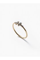 【エスケーパーズ アナザーワールド/ESCAPERS AN OTHER WORLD】の【YANNIS SERGAKIS】Two Lines Diamond リング イエローゴールド|ID: prp329100004764674 ipo3291000000034494561