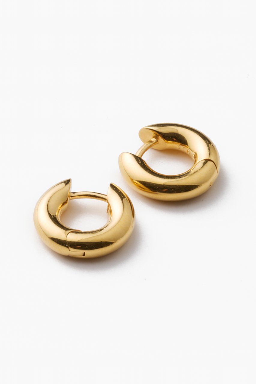 【エスケーパーズ アナザーワールド/ESCAPERS AN OTHER WORLD】の【SOPHIE BUHAI】Gold Tiny Bagel Hoops ピアス 人気、トレンドファッション・服の通販 founy(ファニー) 　ファッション　Fashion　レディースファッション　Fashion for Women　ジュエリー　Jewelry　ファッションリング　Fashion Rings　イヤリング・フープ・ドロップタイプ　Hoop, Drop & Clip Earrings　イヤリング　Earrings　フォルム　Silhouette, Form　フープ　Hoop, Hoop Earrings　新作・新入荷　New Arrivals / New In　 other-1|ID: prp329100004764706 ipo3291000000034494767