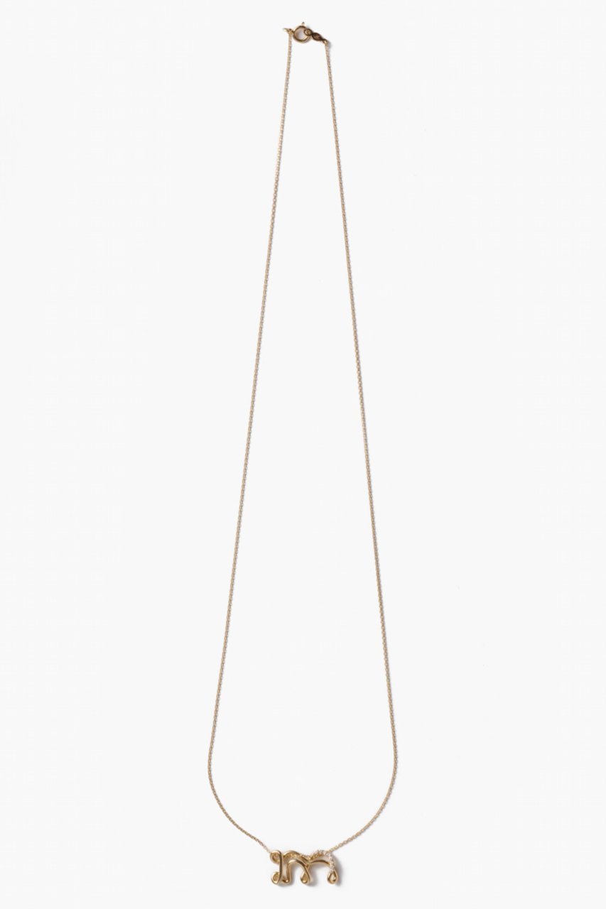 【エスケーパーズ アナザーワールド/ESCAPERS AN OTHER WORLD】の【Charlotte Chesnais】COLLIER LETTRE ネックレス インテリア・キッズ・メンズ・レディースファッション・服の通販 founy(ファニー) ファッション Fashion レディースファッション Fashion for Women ジュエリー Jewelry ネックレス Necklaces & Pendants イエロー Yellow ダイヤモンド Diamond, Brilliant Cut チェーン Chain, Chain Strap ネックレス Necklace, Pendant Necklace フォルム Silhouette, Form エレガント 上品 Elegant 新作・新入荷 New Arrivals / New In M|ID: prp329100004764721 ipo3291000000034494868