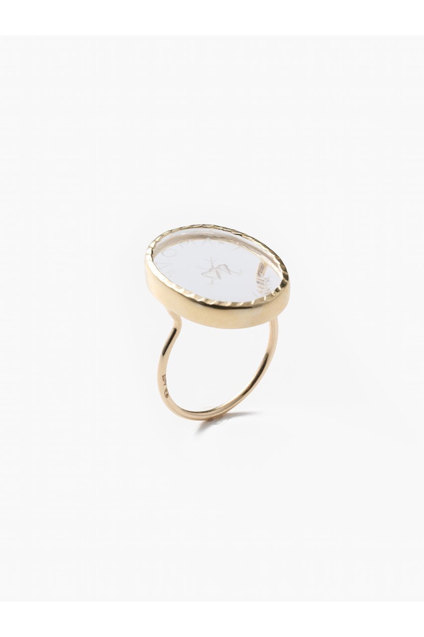 【エスケーパーズ アナザーワールド/ESCAPERS AN OTHER WORLD】の【Pascale Monvoisin】L AMOUR リング(クリスタル) 人気、トレンドファッション・服の通販 founy(ファニー) ファッション Fashion レディースファッション Fashion for Women クリスタル Crystal, Swarovski 新作・新入荷 New Arrivals / New In other-1|ID: prp329100004764723 ipo3291000000034494884