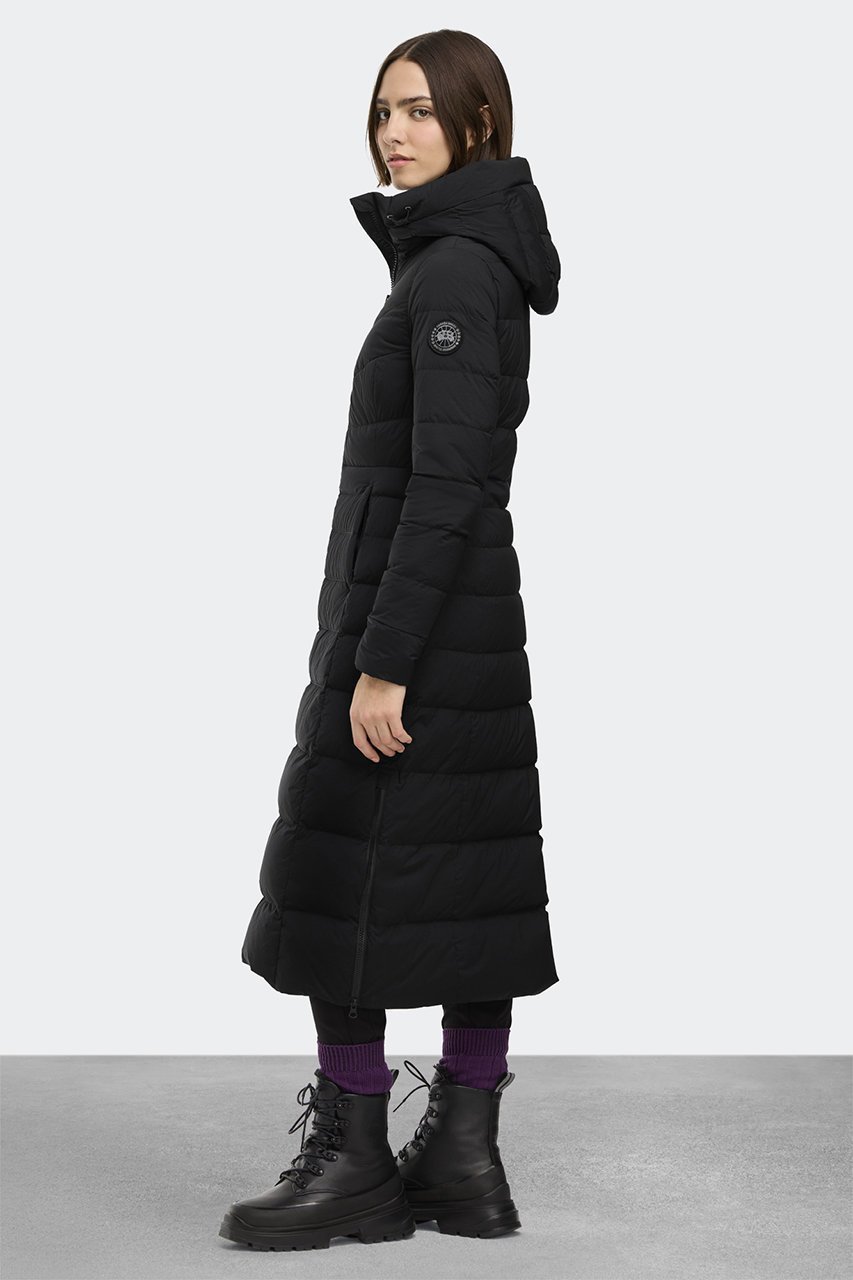 【カナダグース/CANADA GOOSE】の2330WB Clair Long Coat Black Label クレア ロング コート 人気、トレンドファッション・服の通販 founy(ファニー) 　ファッション　Fashion　レディースファッション　Fashion for Women　アウター　Coat / Outerwear Collection　コート・ロングコート・ピーコート　Long Coats, Peacoats & More　キルティング　Quilted, Quilting　シンプル　Simple, Minimal　ジャケット　Jacket, Outerwear　ストレッチ　Stretch, Stretchy Fabric　ダウン　Down, Puffer　定番　Standard, Basic Item　ポケット　Pocket, Pocket Detail　ロング　Long, Long-Length　エレガント 上品　Elegant　新作・新入荷　New Arrivals / New In　other-5|ID: prp329100004764734 ipo3291000000034494970