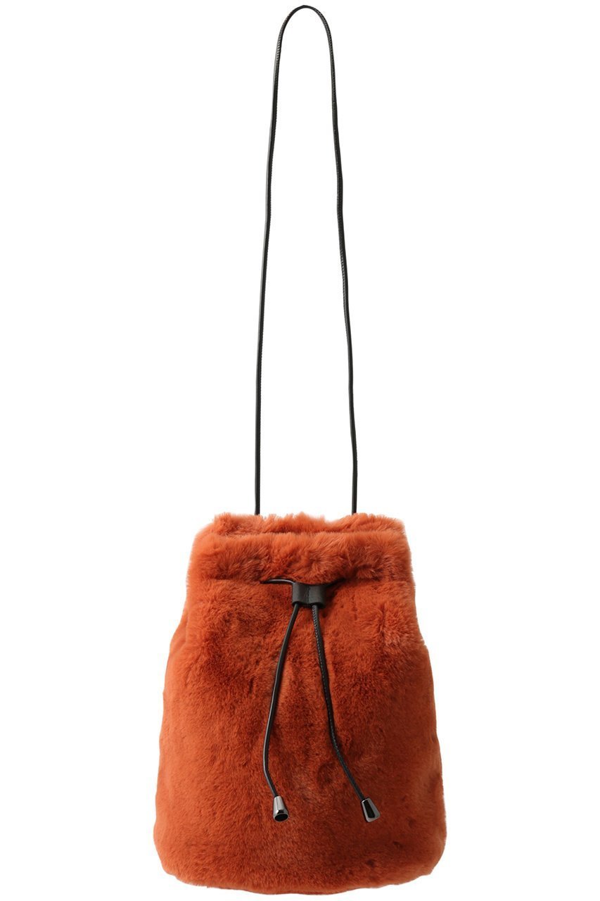 【ファビオラ クラス/Faviora Class】のレッキス風巾着バッグ インテリア・キッズ・メンズ・レディースファッション・服の通販 founy(ファニー) 　ファッション　Fashion　レディースファッション　Fashion for Women　バッグ　Bags　おすすめ　Recommended / Our Picks　なめらか　Smooth, Silky Texture　巾着　Drawstring Bag, Kinchaku　新作・新入荷　New Arrivals / New In　A/W・秋冬　Autumn/Winter　ディープオレンジ|ID: prp329100004764742 ipo3291000000034495033