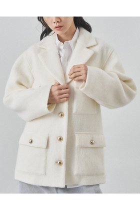 【ウィムガゼット/Whim Gazette】 シャギーサファリジャケット人気、トレンドファッション・服の通販 founy(ファニー) ファッション Fashion レディースファッション Fashion for Women アウター Coat / Outerwear Collection レディースジャケット・軽アウター Jackets ウォーム Warm Fabric エアリー Airy Texture ジャケット Jacket, Outerwear スマート Smart, Elegant メタル Metal, Metal Parts ラグジュアリー Luxury, Elegant ループ Loop, Loop Knit 新作・新入荷 New Arrivals / New In |ID:prp329100004764743