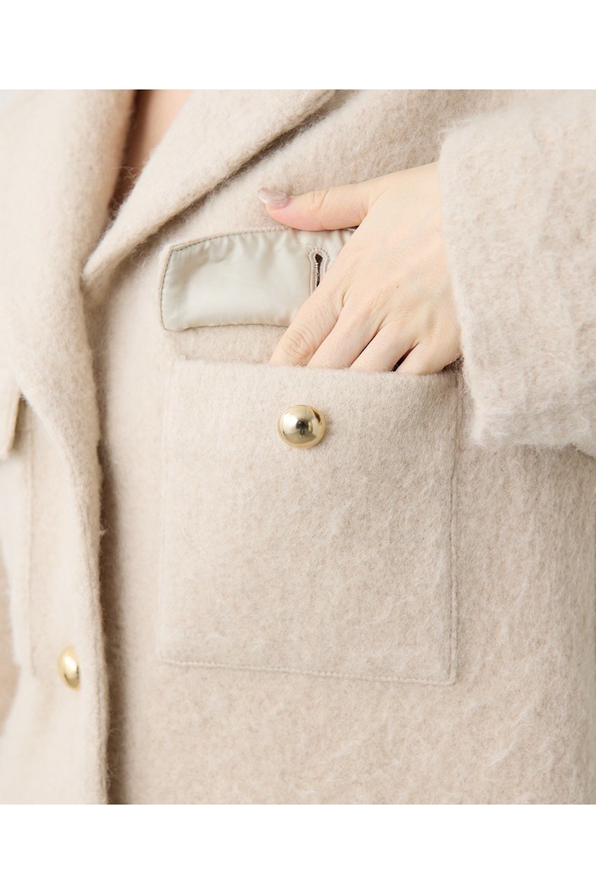 【ウィムガゼット/Whim Gazette】のシャギーサファリジャケット 人気、トレンドファッション・服の通販 founy(ファニー) ファッション Fashion レディースファッション Fashion for Women アウター Coat / Outerwear Collection レディースジャケット・軽アウター Jackets ウォーム Warm Fabric エアリー Airy Texture ジャケット Jacket, Outerwear スマート Smart, Elegant メタル Metal, Metal Parts ラグジュアリー Luxury, Elegant ループ Loop, Loop Knit 新作・新入荷 New Arrivals / New In other-8|ID: prp329100004764743 ipo3291000000034495049